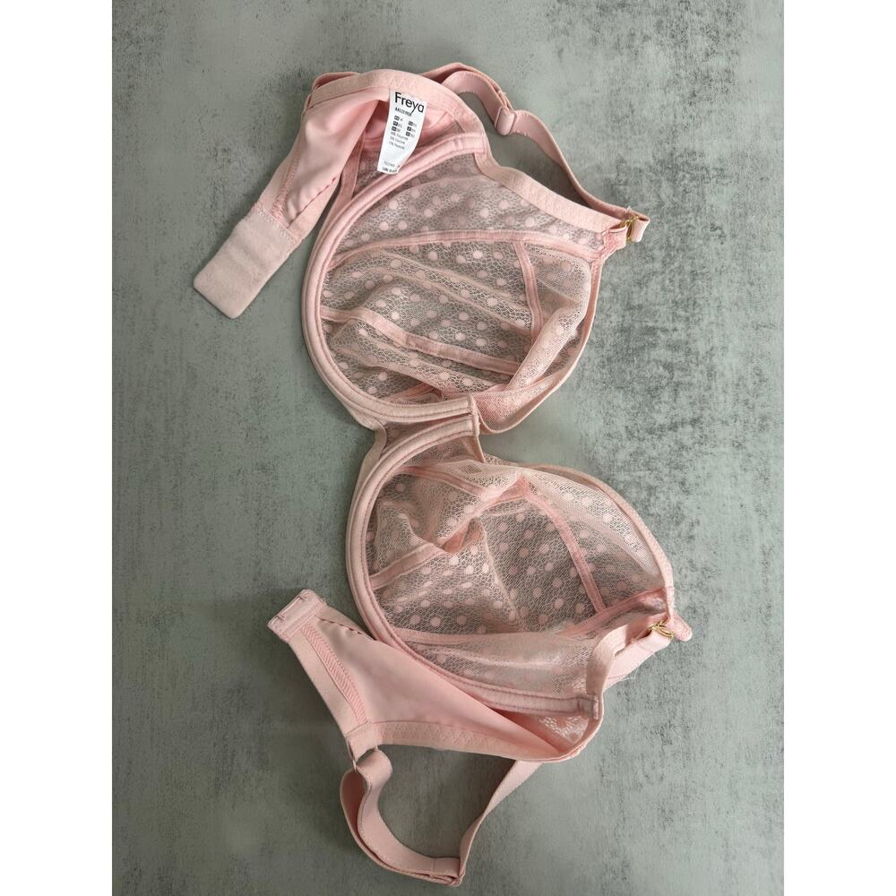 Freya Starlight Underwired Side Support Bra Rosewater 34F Lace - Picture 5 of 5
